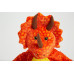 Onesie Kigurumi Oranssi Dinosaurus