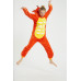 Onesie Kigurumi Oranssi Dinosaurus