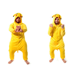 Onesie Kigurumi Sähkönkeltainen