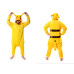 Onesie Kigurumi Sähkönkeltainen