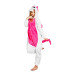 Onesie Kigurumi Valkoinen Yksisarvinen